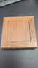 东方泥土 中式古典实木方形小底座禅意装饰品/鸡翅木底座 D99-13C 鸡翅木底座12cm 实拍图