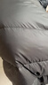 坦博尔轻薄羽绒服男士短款连帽宽松简约保暖外套TF236209 黑色 195  实拍图