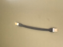 CABLE CREATIONCC1150 充电宝数据线短线type-c3A便携快充线适用ipadpro华为小米安卓手机电脑移动硬盘传输充电线 实拍图