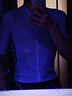 捷酷春夏款百分百男士短袖骑行服紧身款户外透气速干夜间反光骑行短袖 浅灰色 XS 实拍图