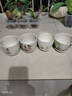 仟尚亿随机八个花盆陶瓷批发带托盘家用绿萝创意简约多肉植物小多肉花盆 随机4个带托盘10cm 中等 实拍图