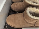 京东京造【纯羊毛】雪地靴男冬季羊皮毛一体加厚加绒保暖短筒男靴驼色44 实拍图