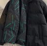 啄木鸟【两面穿】棉服男棉衣秋冬季潮流加厚外套男士衣服秋冬装男装 黑色 M （建议100-130斤） 实拍图