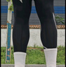 2XU Core系列梯度压缩长裤透气速干裤男运动健身力量训练跑步紧身裤 黑/银 M 实拍图