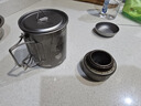 Ti artisan 钛工匠户外纯钛酒精炉煮茶气化炉便携野营液体炉具便携野炊炉 老柄钛吊锅750ml 实拍图