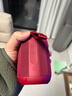 小米Xiaomi 蓝牙音箱 mini 家用音响 智能音箱 RGB氛围灯带 防尘防水 户外露营音响 小米蓝牙音箱mini 勃艮第红 实拍图