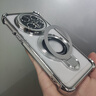 艾派客适用华为mate70Pro手机壳磁吸支架气囊防摔保护套自带镜头膜全包围电镀透明硅胶简约男女款外壳 【太空银】磁吸支架-自带镜头膜-气囊防摔 华为mate70Pro/Pro+通用 实拍图