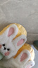 IQGD棉拖鞋女加绒保暖半包头情侣防滑室内居家卧室 本命兔-黄色 38-39 实拍图
