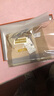 MITHAOL KUSC100%澳洲羊毛围巾女2024秋冬新款围脖生日情人节礼物送女友老婆 驼粉白格【高档礼盒装】 均码 实拍图