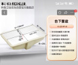 科勒（KOHLER）台盆方形台下面盆拉蒂纳浴室卫生间洗手盆洗脸盆 K-2214T（18寸） 实拍图