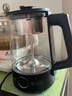 欧美特（OUMETE）恒温煮茶壶 煮茶器 喷淋式蒸汽茶壶 养生壶 玻璃保温煮茶烧水壶 【蒸茶款】微电脑款 1.2L 实拍图