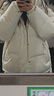 斯凯奇（Skechers）羽绒服冬季新款男女款鸭绒百搭经典简约防风保暖防泼水外套风衣 【三防科技】奶油米白/00NA L 实拍图