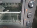 苏泊尔电烤箱微波炉烤箱一体机微蒸烤一体四合一家用上下双层烘培多功能 深灰色 实拍图
