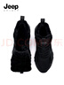 JEEP SPIRIT吉普男鞋加绒老爹鞋保暖运动鞋男皮面休闲鞋子男 0310 石墨黑 43 实拍图