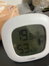 多利科（Dretec）日本温湿度计室内温度计湿度计背光时钟温度计湿度计灵敏测温 实拍图