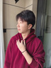 泽心雅玉 朱砂手串蛇年本命年红绳转运珠女脚链手绳男女款编织 子夜黑【单珠款】 实拍图