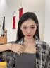 纪梵哲轻奢永恒之心项链女款吊坠手链品牌七夕情人节生日礼物送女友老婆 白金色·蓝锆 实拍图