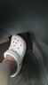 卡骆驰（CROCS）洞洞鞋贝雅女鞋夏季新款凉鞋拖鞋情侣凉拖鞋沙滩鞋男士 10126-100/白色（建议拍小一码） 41-42 (260mm) M8W10 实拍图