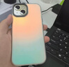 暴走适用苹果15promax手机壳 iPhone15promax保护套MagSafe磁吸硅胶软边磨砂肤感半透镭射渐变防摔硬壳 实拍图