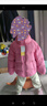 巴拉巴拉儿童羽绒服男童宝宝童装女童冬装亲子装洋气外套208424107220 实拍图