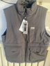 JEEP SPIRIT户外吉普马甲男秋冬季多口袋背心宽松大码男钓鱼马夹男外套登山服 灰色 4XL 实拍图