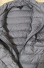京东京造羽绒服轻薄羽绒服外套男冬季衣服男装 黑色（连帽） XL 实拍图