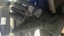 李宁（LI-NING）骑行手套冬季保暖防风寒骑自行车皮户外运动触屏训练手套全指 实拍图