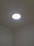 雷士全光谱超薄led护眼吸顶灯2025新款现代简约客厅灯卧室灯餐厅灯 48W 15㎡内适用 2880lm 全光谱50白光 实拍图