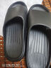 洁丽雅（Grace）凉拖鞋浴室男士女士四季夏天居家居防滑拖鞋男季防臭家用 女款橘色 38-39码【适合37-38码】 实拍图