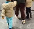 安踏儿童羽绒服男女大童小童2024冬季加绒保暖轻薄羽绒外套A72447907 实拍图