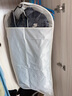EACHY衣服防尘罩挂式家用大衣防尘袋遮灰尘衣架皮草貂皮西装-杏中款 实拍图