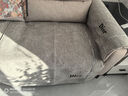 蘭麗坊 高级感雪尼尔沙发垫子四季通用防滑坐垫轻奢皮沙发罩靠背盖布 萱雅-高级灰 110cm*240cm 一张 实拍图
