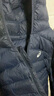 asics亚瑟士童装冬季中大儿童保暖连帽轻薄羽绒服【赠收纳袋】 50藏青色 160 cm 实拍图