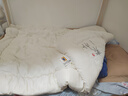 雅鹿A类大豆纤维被子春秋被加厚冬被褥宿舍专用单人四季被棉被芯双人 素朴白【大豆填充】A类裸睡级 蓬松保暖 180x220cm冬被【重约8斤】 实拍图