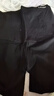 嫚熙（EMXEE）孕妇打底裤春秋安全裤孕妇短裤内穿防走光托腹孕妇裤 黑色-清凉透气【三分安全裤】 XL 实拍图