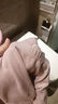 红豆居家红豆绒发热320g双面绒无痕秋衣秋裤女保暖内衣 浅玫粉 L 实拍图
