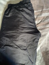 李宁运动裤秋冬裤子男夹棉裤加厚新品直筒宽松长裤户外防风保暖加厚裤 新基础黑（夹棉-加厚） L 175 实拍图