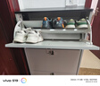 家世华（JIA SHI HUA）超薄入户门鞋柜家用门口2023新款进门一体靠墙翻斗式大容量收纳柜 轻奢灰60*24*120【双层放鞋】 实拍图