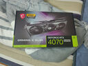 微星（MSI）魔龙 GeForce RTX 4070 SUPER 12G  GAMING X SLIM  电竞游戏AI设计智能学习黑神话：悟空显卡  实拍图