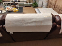 百熙尼真皮沙发垫2026新款四季通用防滑坐垫套罩盖布巾轻奢高级感 叶徳琳米白色(升级不起球） 90*160cm 实拍图