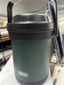 膳魔师（THERMOS） 焖烧锅高真空不锈钢保温炖锅免火大容量保温汤提锅TCRA-1800系列 TCRA-1800-云杉绿 1.8L 实拍图