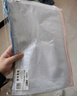 西玛（SIMAA）5只A4标签款防水网格拉链袋 资料袋小学生科目分类文件袋  马卡龙色系 6023 实拍图
