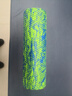 捷英飞 泡沫轴 肌肉放松按摩滚轴 健身训练普拉提瑜伽柱foam roller 蓝绿大浮点45cm 赠筋膜小球 实拍图