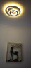 墨派（Mopai）电表箱装饰画竖版免打孔现代简约配电箱挂画网络箱壁画电闸盒挂画 生财有鹿 液压60*70 遮盖电表箱50长x60高 实拍图