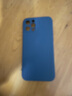 品胜 适用苹果12pro手机壳iphone12pro柔性液态保护套全包防摔12pro软壳直边手机壳 蓝色 实拍图