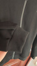 吉普（JEEP）卫衣男士外套秋冬季宽松休闲开衫潮流重磅运动衣服男装 黑色 2XL 实拍图