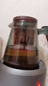 忆壶茶（YIHUTEA）茶壶玻璃飘逸杯泡茶壶茶水分离绿茶冲茶器办公室茶具家用过滤茶壶 【升级大容量】飘逸壶 黑色 900ml 实拍图