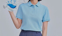 佐丹奴polo衫女夏季翻领上衣珠地布修身短袖POLO衫女05311399 实拍图