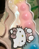 Hello Kitty童鞋女童运动鞋宝宝冬季闪灯二棉鞋短绒保暖发光灯鞋6821粉色23 实拍图