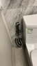 潜水艇一进二出马桶冲水喷枪伴侣双控出厕所卫生间增高压洗衣机水龙头 枪灰双控角阀+喷枪套装 实拍图